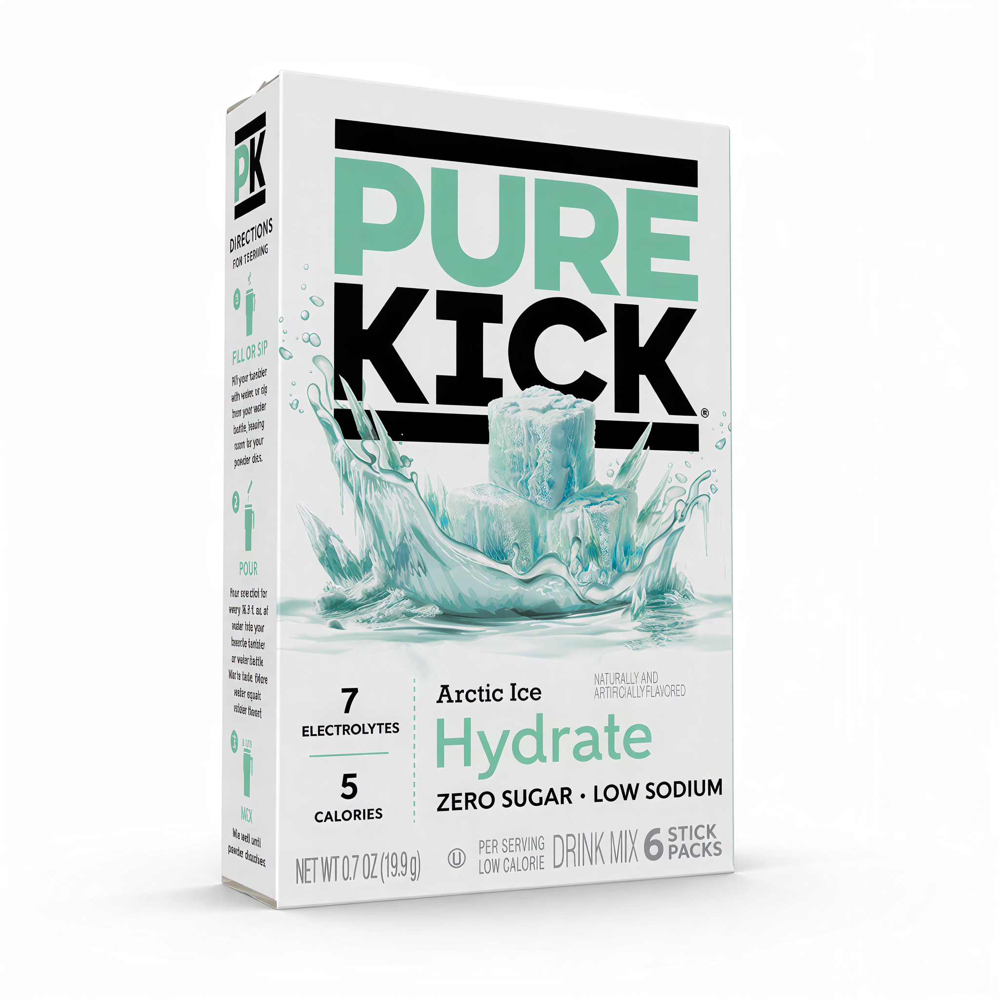 Pure Kick Artic Ice Singles To Go (19.9g)