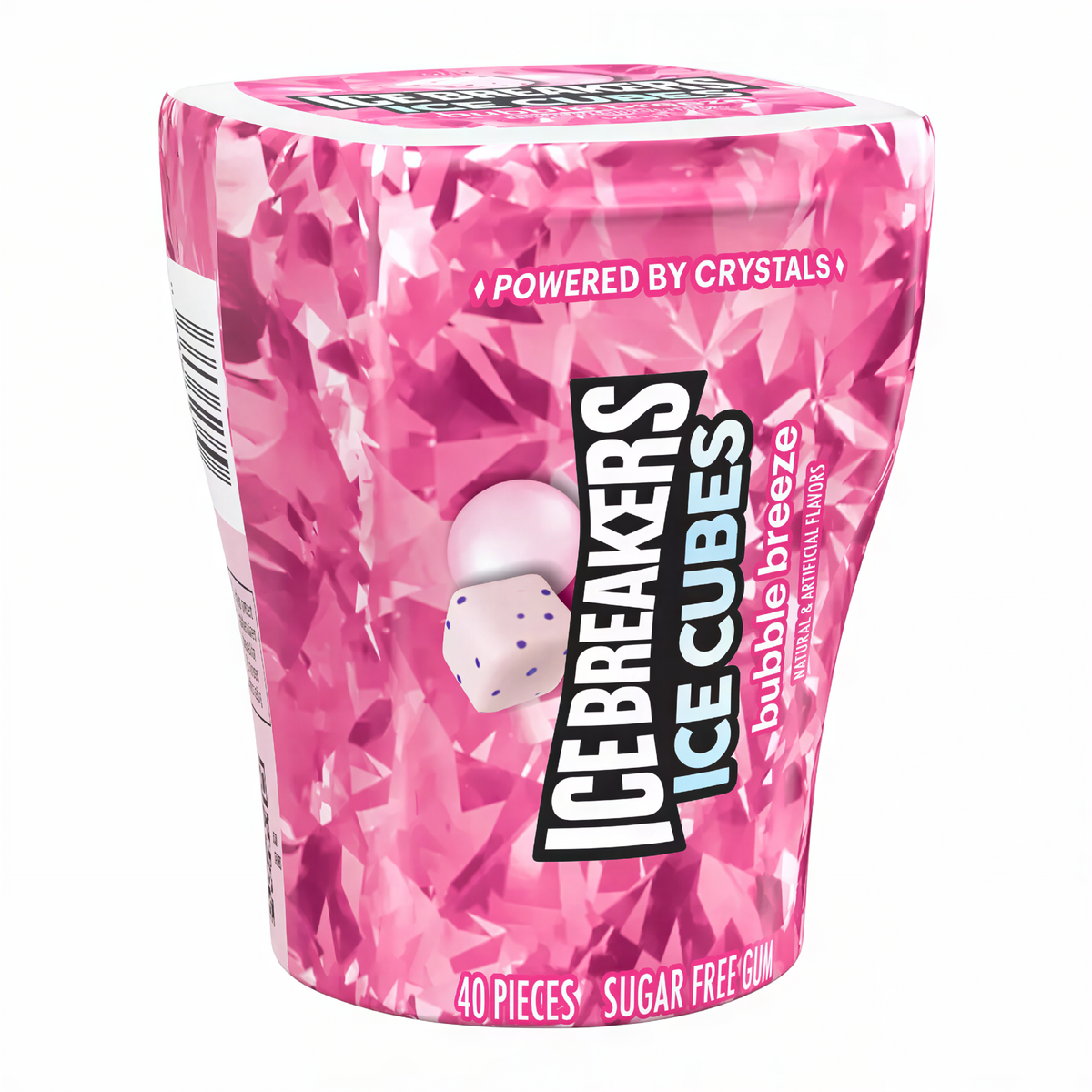 Ice Breakers Ice Cubes Bubble Breeze Sugar Free Gum (92g)
