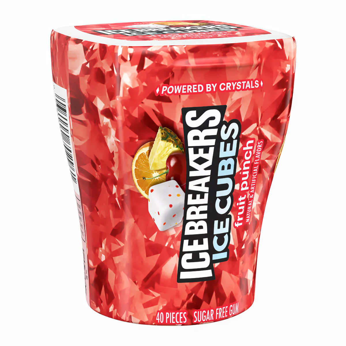 Ice Breakers Ice Cubes Fruit Punch Sugar Free Gum (92g)