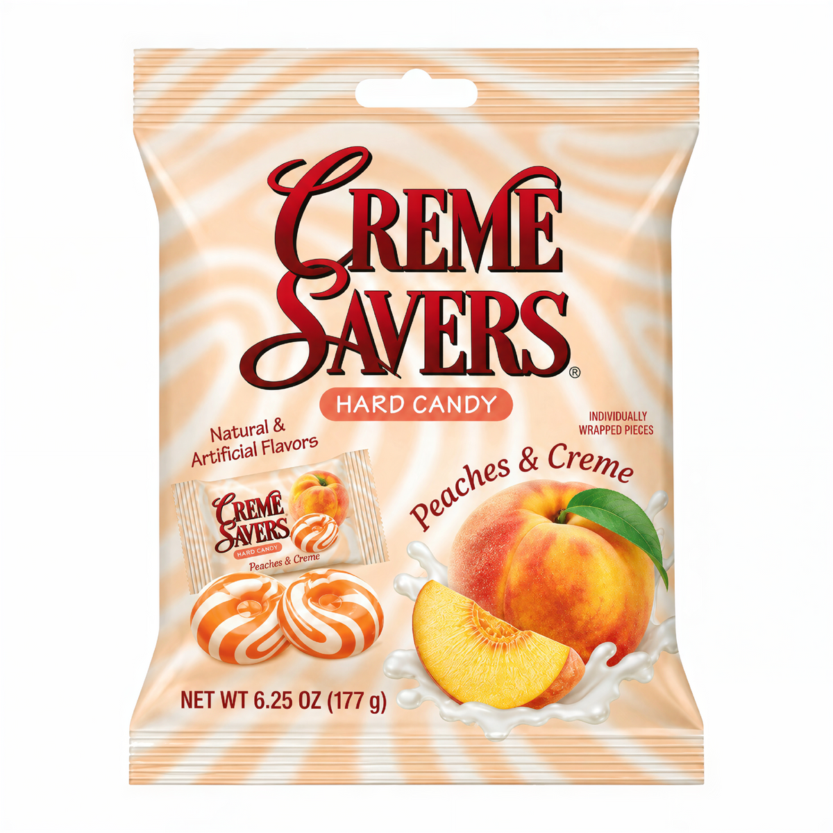 Creme Savers Peaches & Creme (177g)