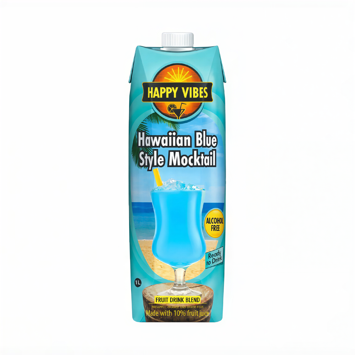 Happy Vibes Mocktail Hawaiian Blue (1L)