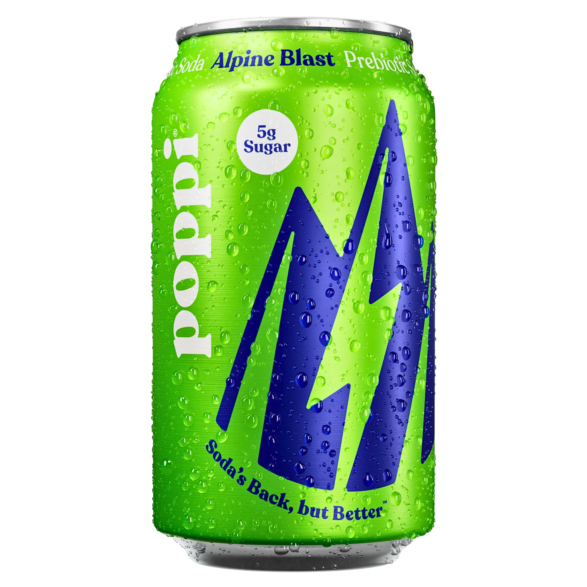 Poppi Alpine Blast Soda (Manual Review - Weight/Volume) product packaging