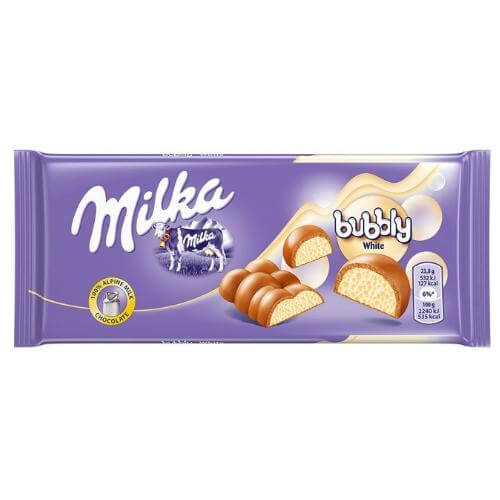 Milka Bubbly White (95g)