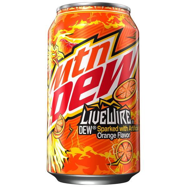 Mountain Dew Livewire Case of 12 (355ml x12)