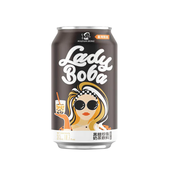 Lady Boba Brown Sugar Bubble Tea (330ml)