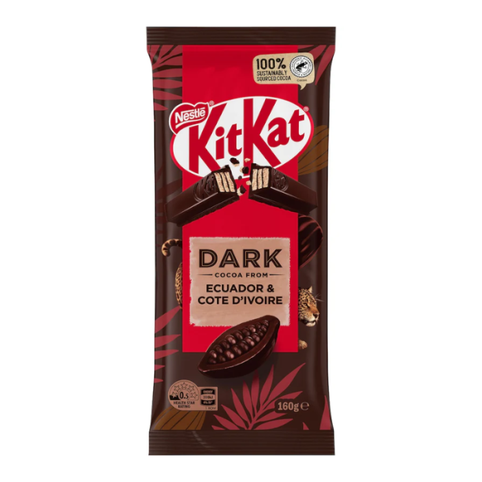 KitKat Dark (160g) product packaging