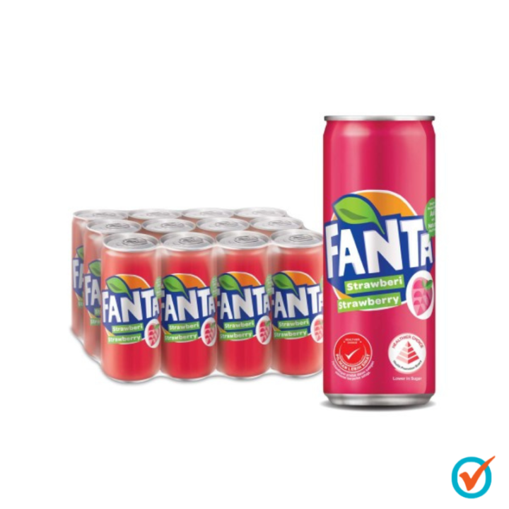 Fanta Strawberry Case of 12 (320ml x12)