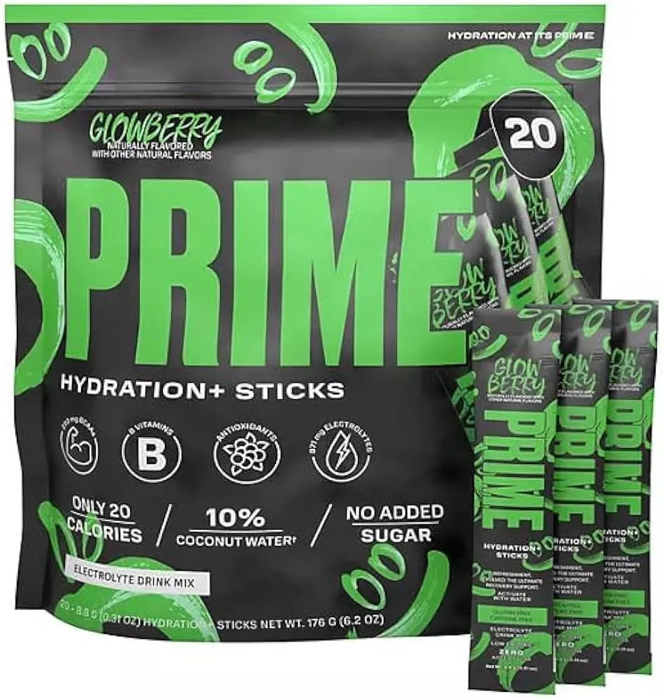 Prime Hydration Glowberry Sachet (176g) (20 Pack)