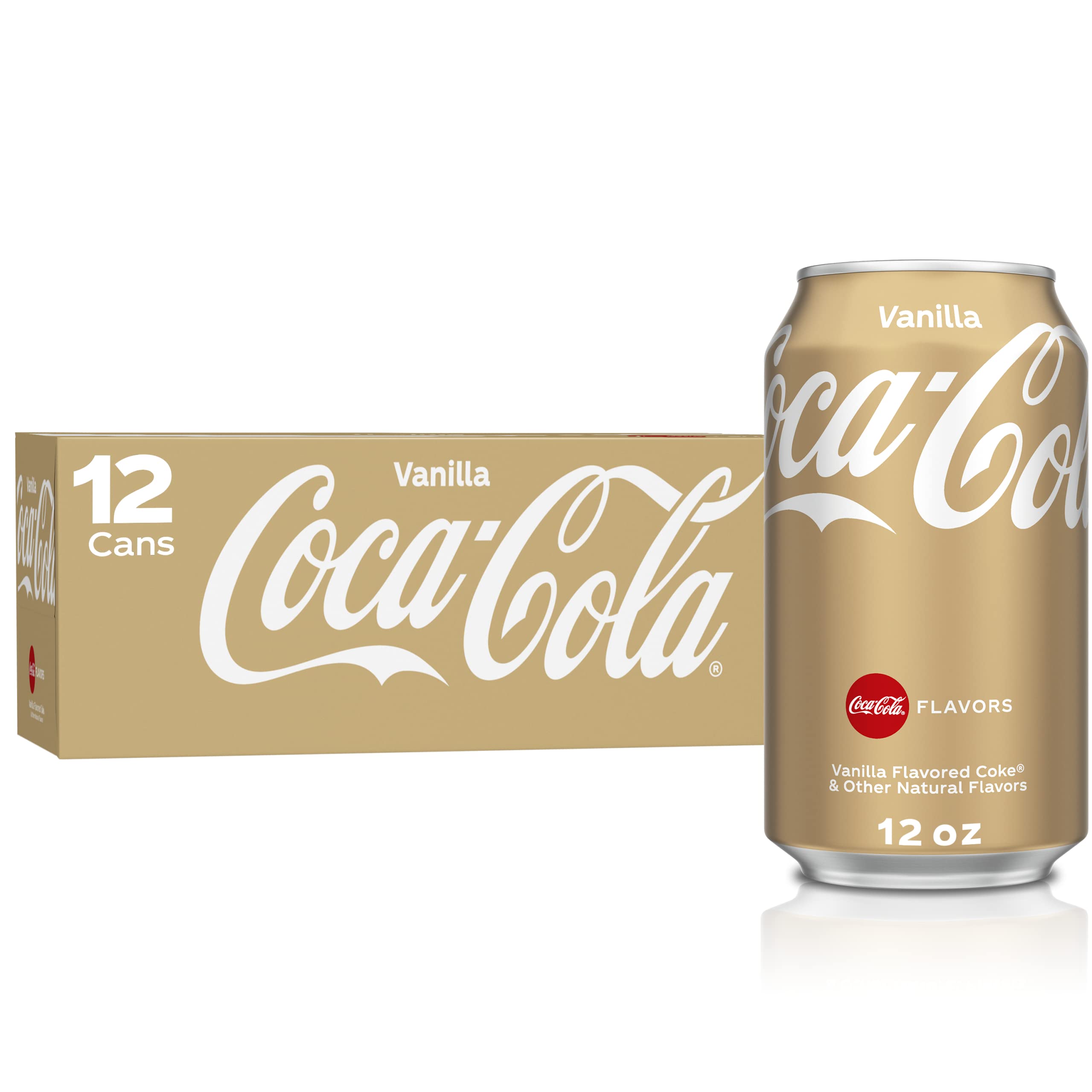Coca Cola Vanilla Case of 12 (355ml x12)