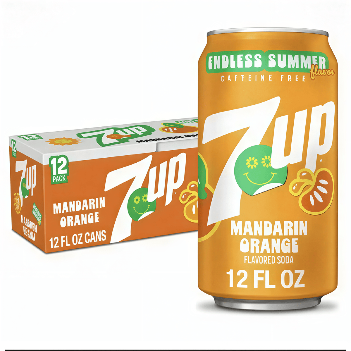 7up Mandarin (355ml) 12 Pack