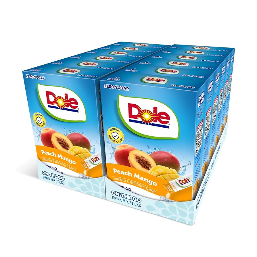 Dole Peach Mango Singles To Go (223.2g) (12 Pack)