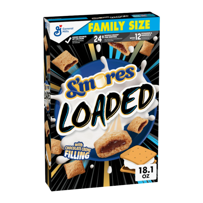 General Mills S'mores Loaded (Manual Review - Weight/Volume) product packaging