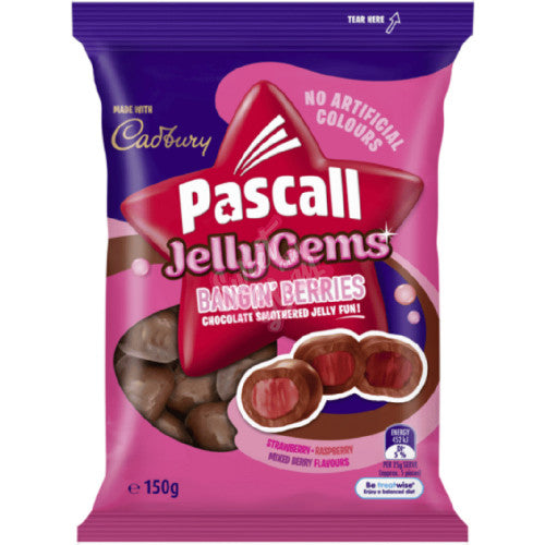 Cadbury Pascall Jelly Gems Bangin' Berry (150g)