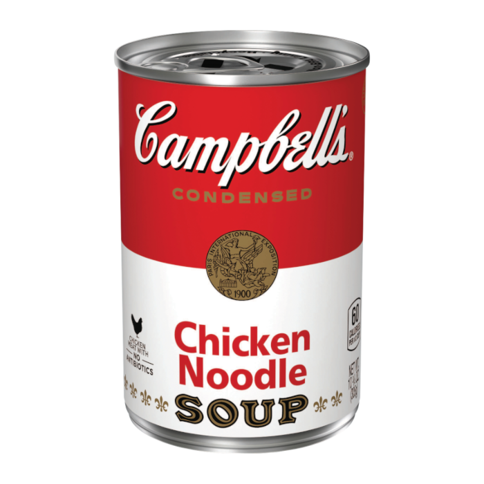 Campbell's Chicken Noodle Soup (305g) product packaging