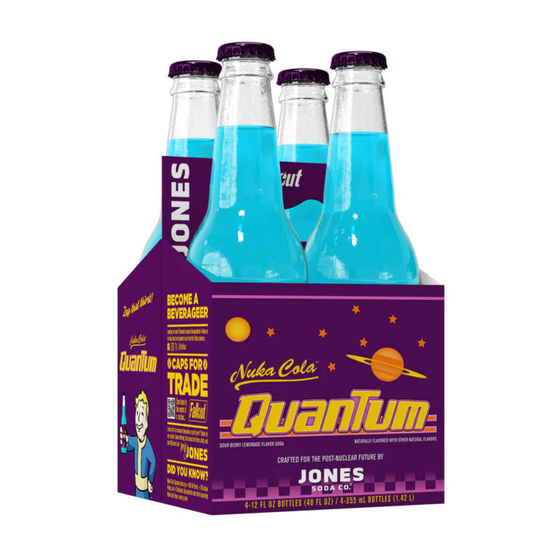 Jones Soda Fallout Nuka Cola Quantum (355ml) (4 Pack)