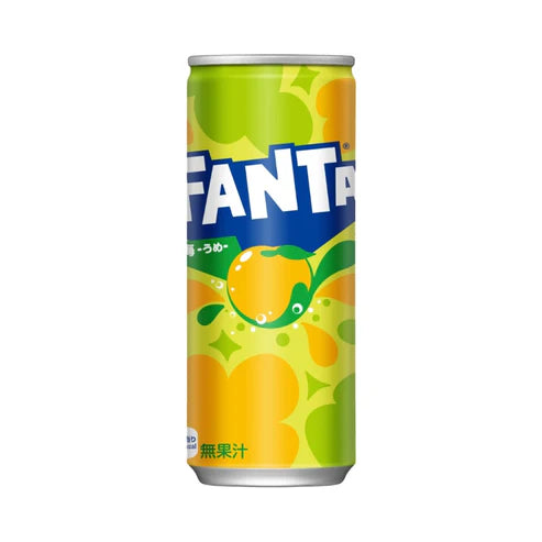Fanta Japanese Plum (250ml) product packaging