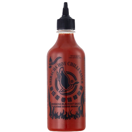 Flying Goose Sriracha Hot Chilli Sauce (Manual Review - Weight/Volume) product packaging