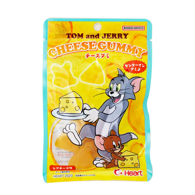 Front of Tom and Jerry 4D Gummies bag displaying vibrant colours, cartoon characters, and 72g pack size.