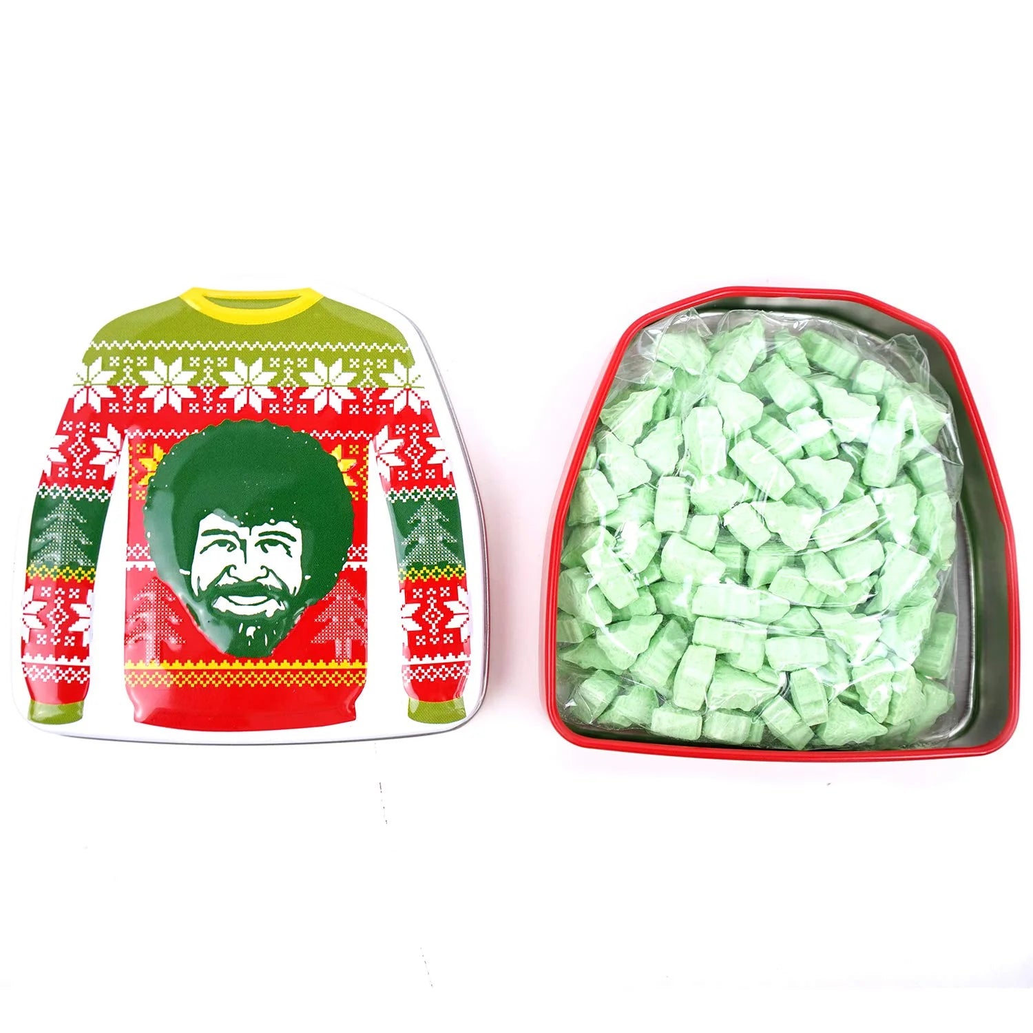 Bob Ross Christmas Sweater Candy Tin (42.5g)