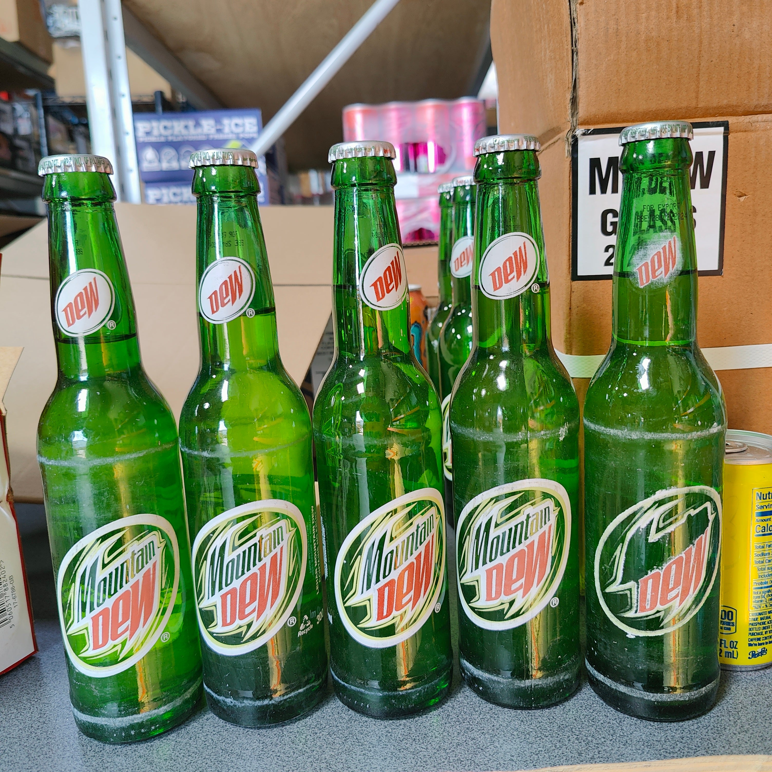 Mountain Dew Original Glass Bottle (300ml) (Read Description)