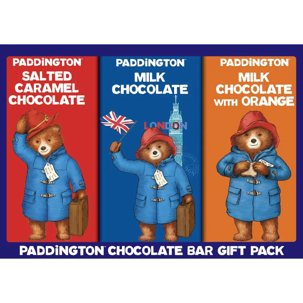 Paddington Bear Chocolate Bars Gift Set 240g