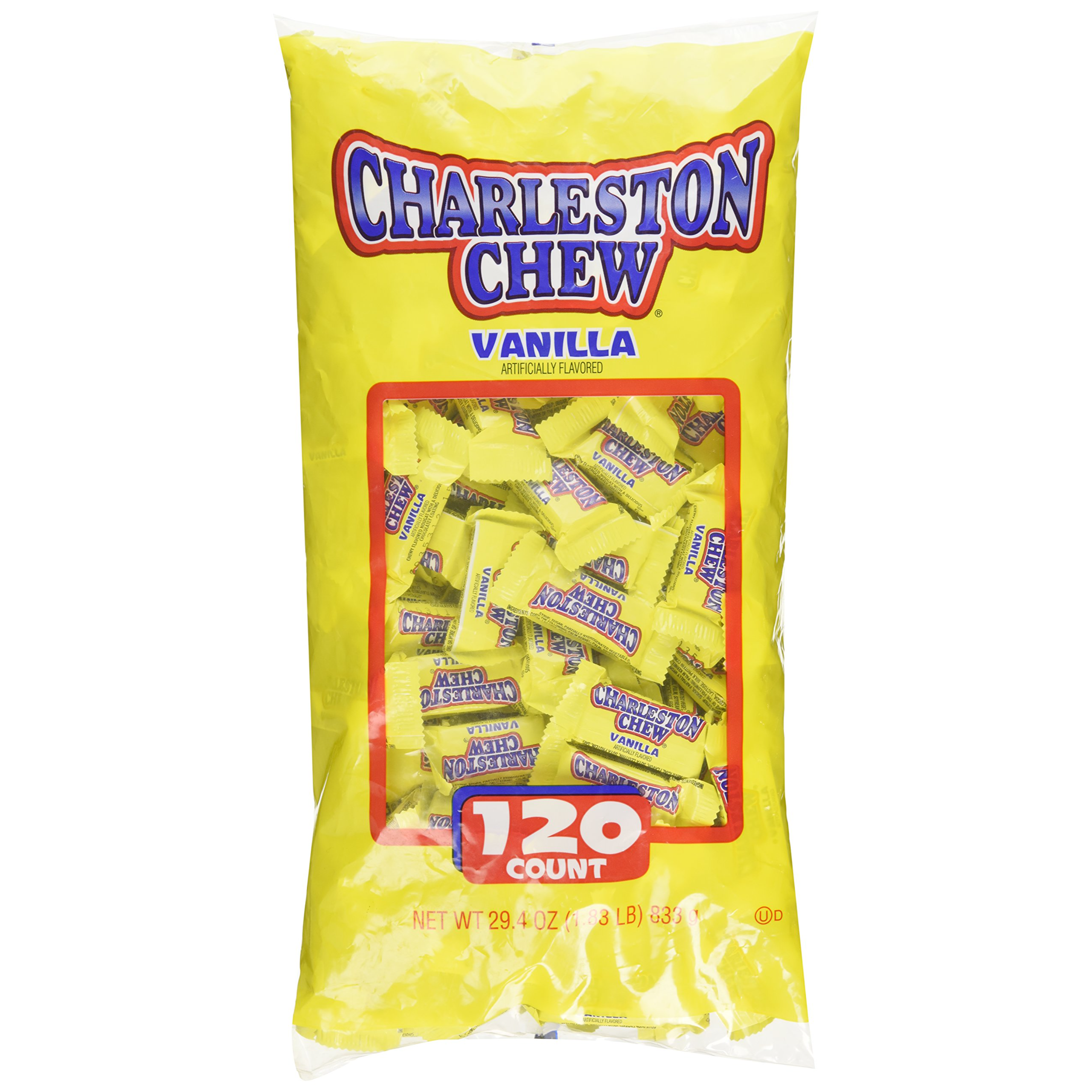 Charleston Chew Vanilla Mini Bars – 120 Count (833g)