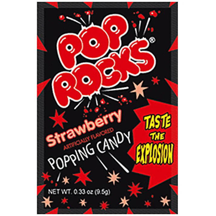 Pop Rocks Strawberry Popping Candy (9.5g)