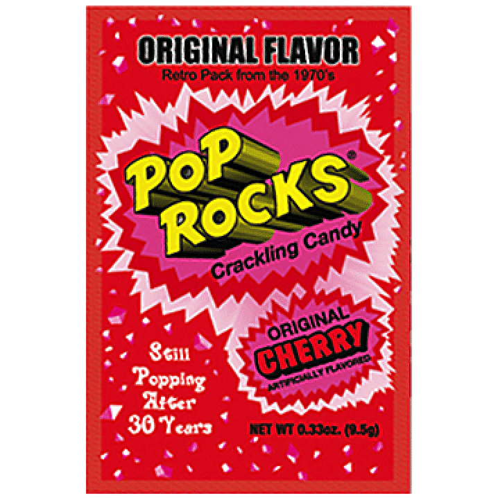 Pop Rocks Original Cherry Popping Candy (9.5g)