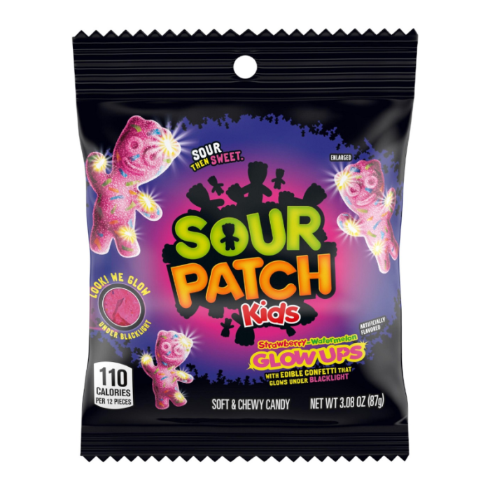 Sour Patch Kids Strawberry-Watermelon Glowups (87g)