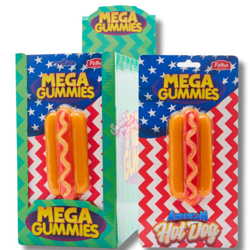 Mega Gummies American Hotdog (120g)