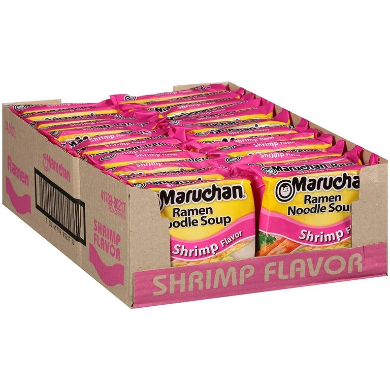 Maruchan Shrimp Flavour Ramen Noodles (85g) (24 Pack)