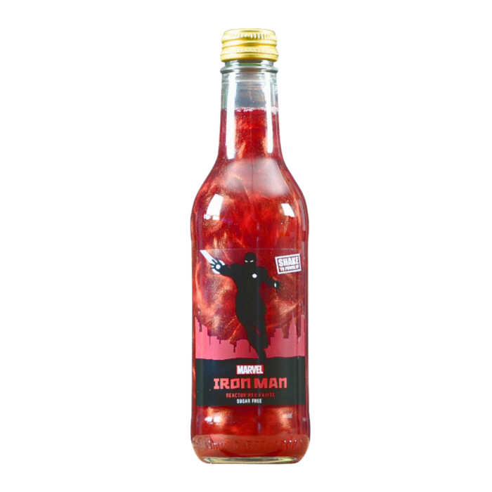 Marvel Iron Man Reactor Red Fruits (330ml) product packaging