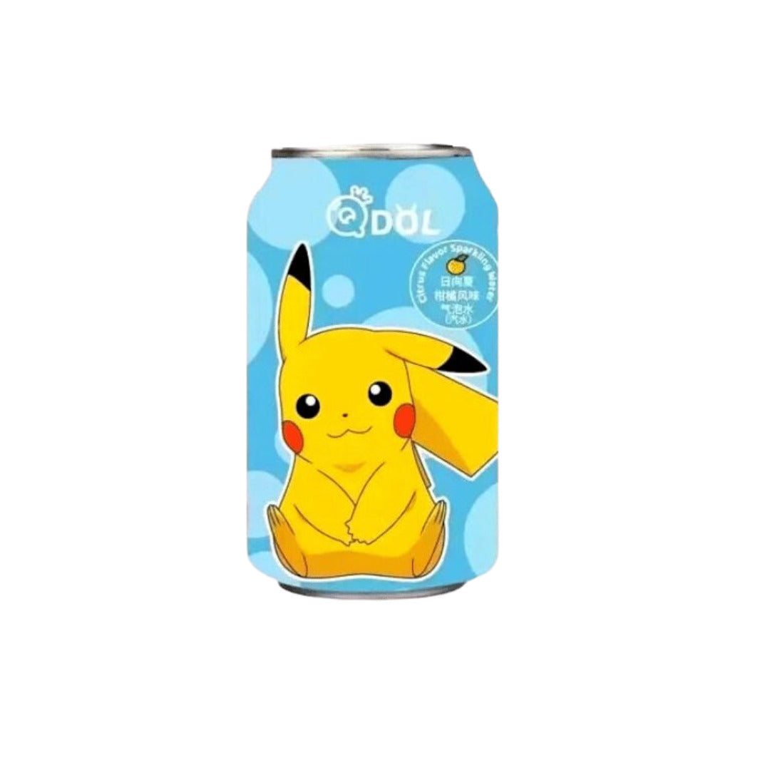 Pokemon Pikachu Citrus Flavour Sparkling Water (New Can Design) (330ml)