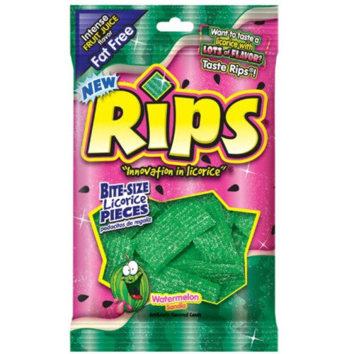 Rips Watermelon Bite-Sized Licorice Pieces (113g)