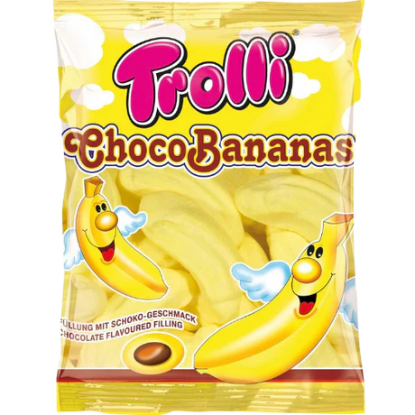 Trolli ChocoBananas (Manual Review - Weight/Volume) product packaging