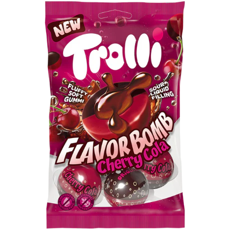 Trolli Flavor Bomb Cherry Cola (Manual Review - Weight/Volume) product packaging