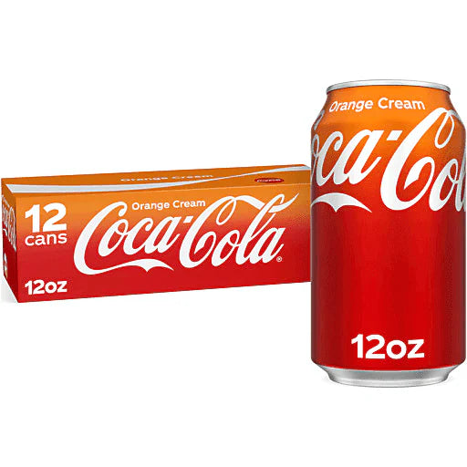 Coca-Cola Orange Cream (Manual Review - Weight/Volume) product packaging