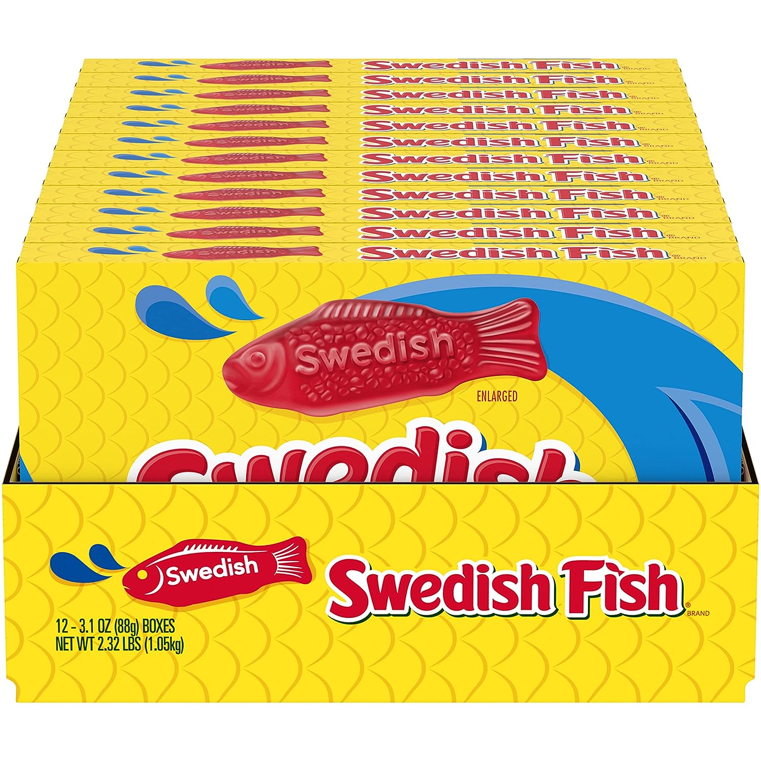 Swedish Fish Red Theatre Box (87g) (12 Pack)