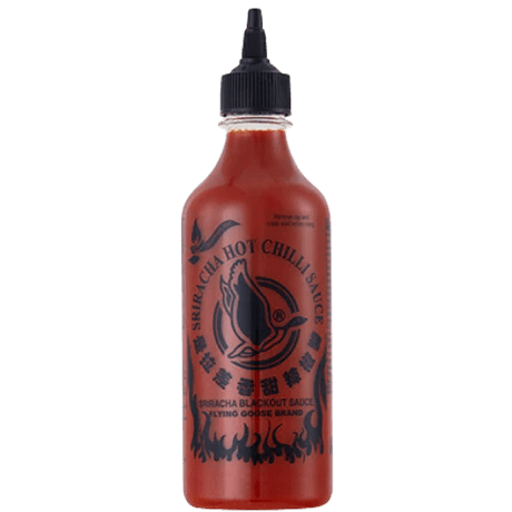 Flying Goose Sriracha Hot Chilli Sauce (Manual Review - Weight/Volume) product packaging