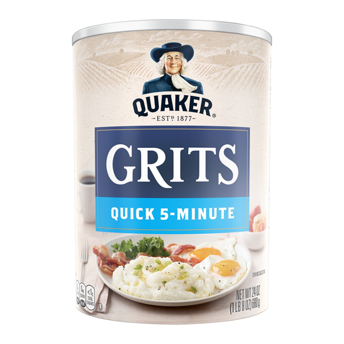 Quaker Grits (680g) product packaging