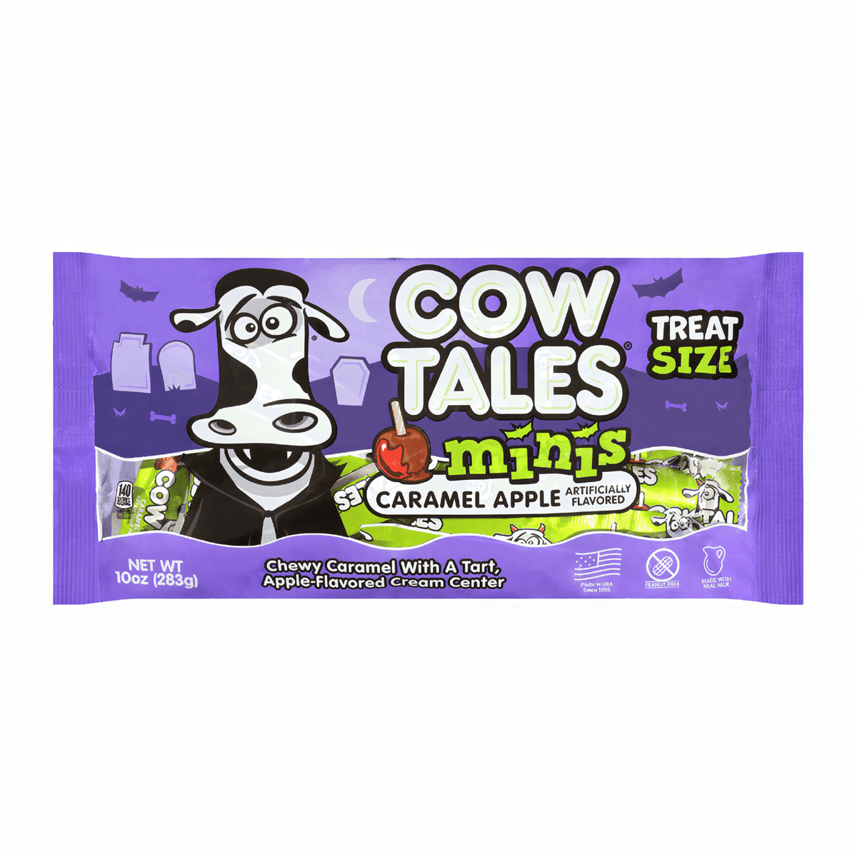 Goetze's Halloween Caramel Apple Cow Tales Minis 283g bag
