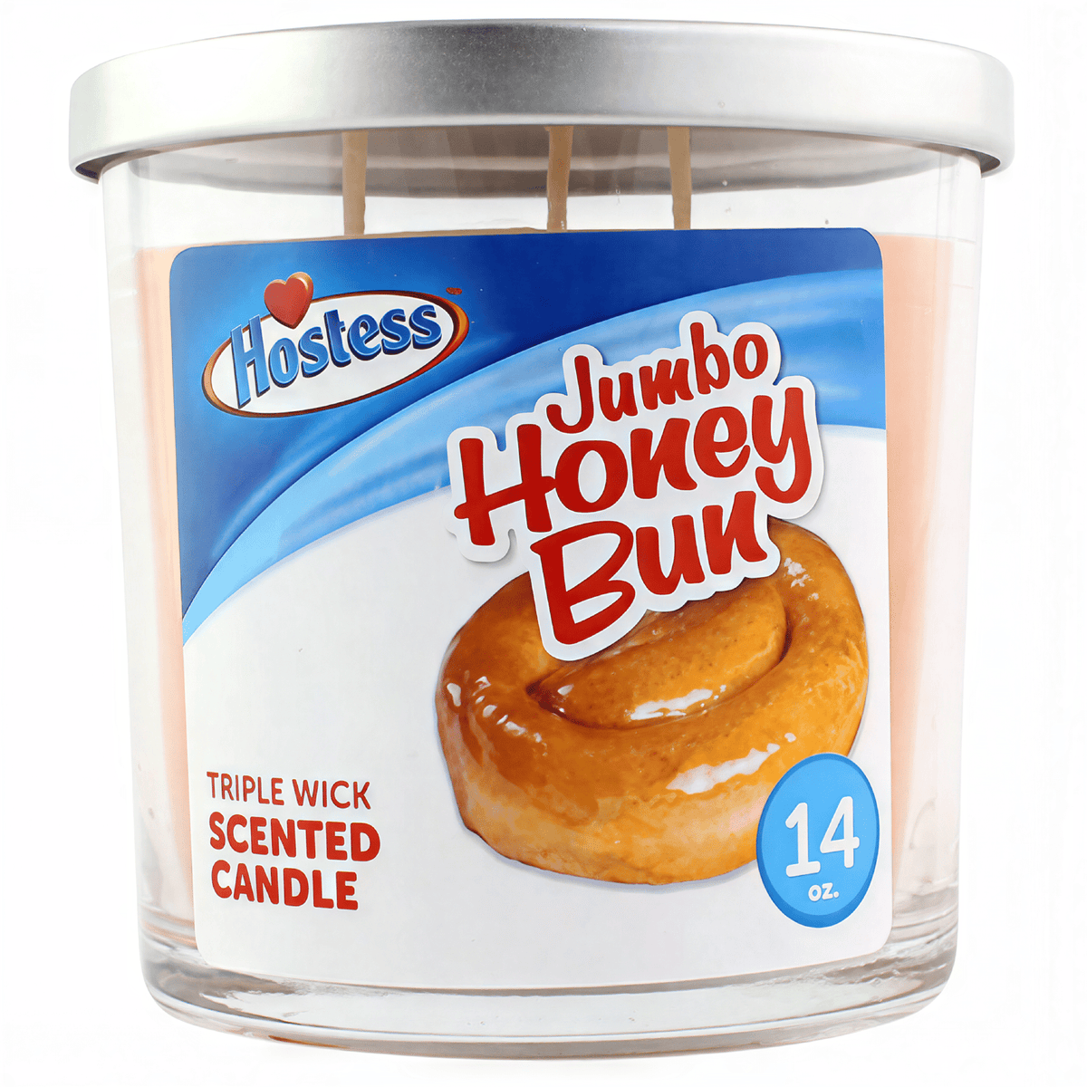 Hostess Jumbo Honey Bun Triple Wick Scented Candle (396g)