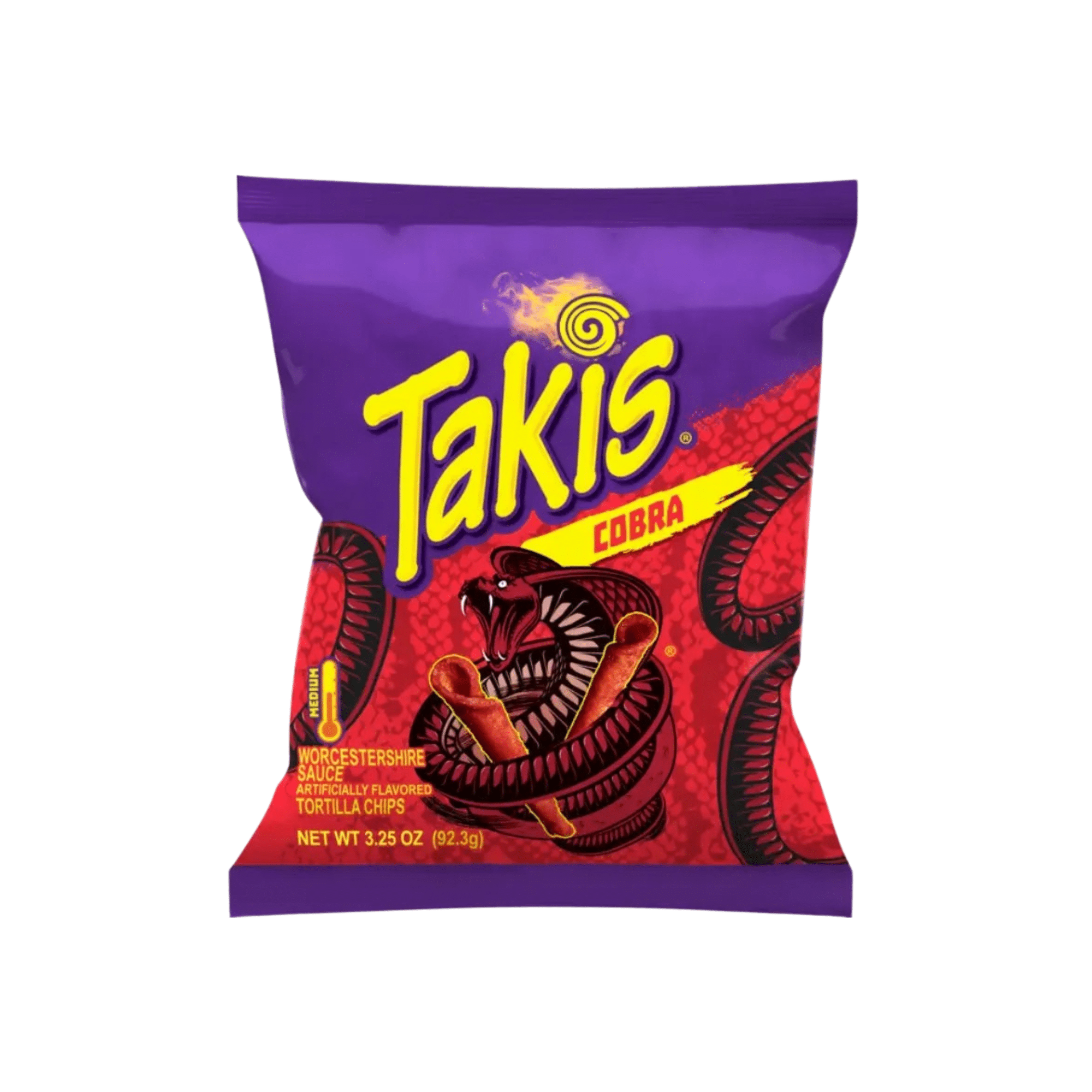 Takis Cobra Tortilla Chips (92.3g) product packaging