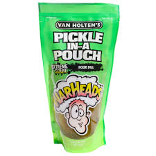 Van Holten's Warheads Extreme Sour Pickle In-a-Pouch (140g)