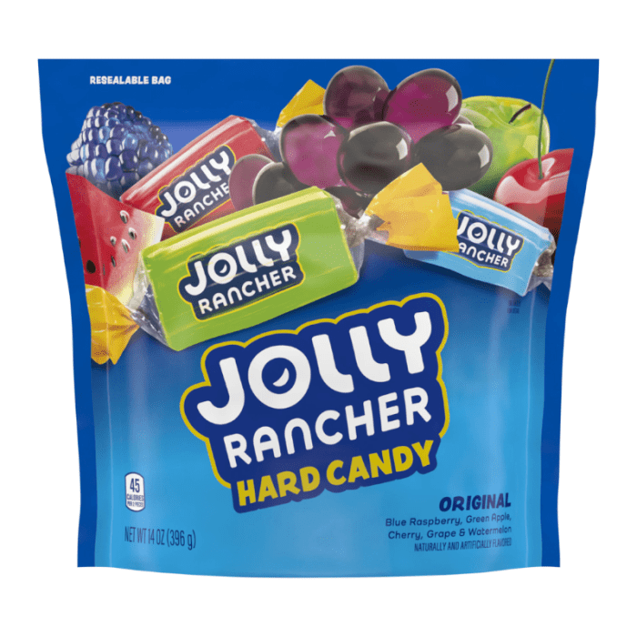 Jolly Rancher Hard Assorted Candy Original Flavours (396g)