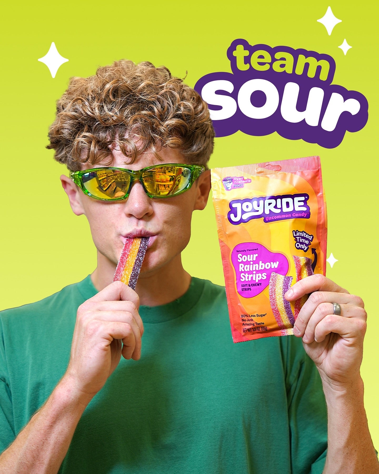 Joyride Sour Rainbow Strips (99g) Test