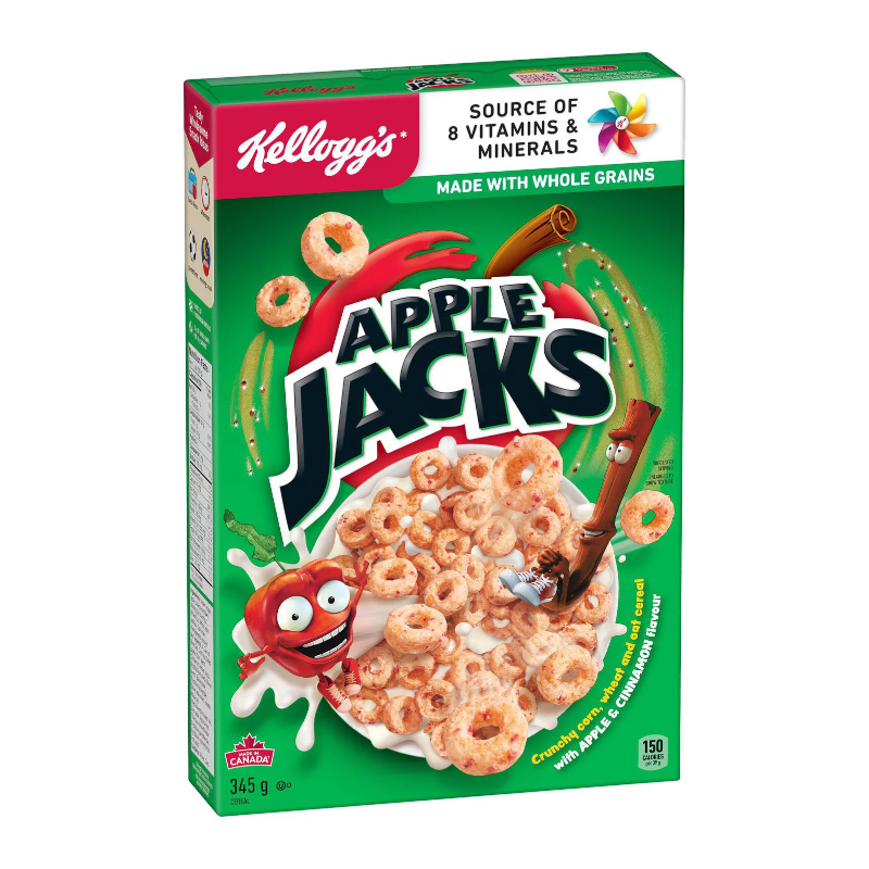 Kellogg's Apple Jacks Cereal (320g)
