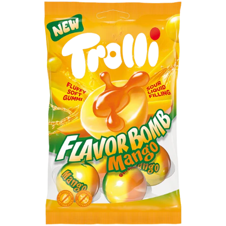 Trolli Mango Flavor Bomb (Manual Review - Weight/Volume) product packaging