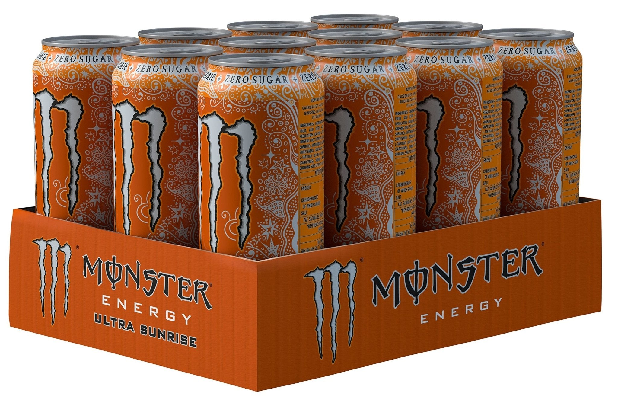 Monster Ultra Sunrise Case of 12 (473ml x 12)