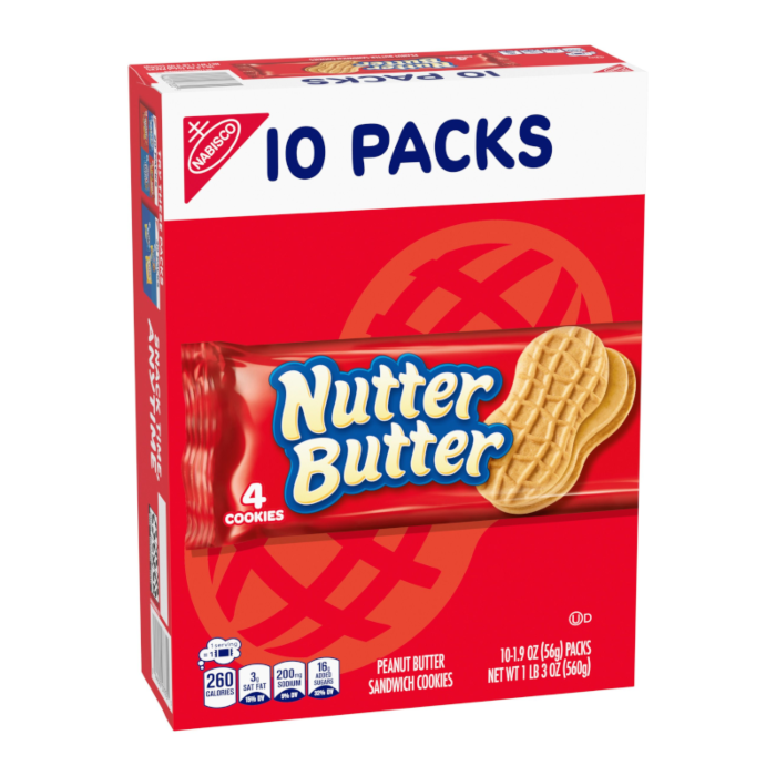 Nutter Butter Snack Pack 10 Pack (540g)